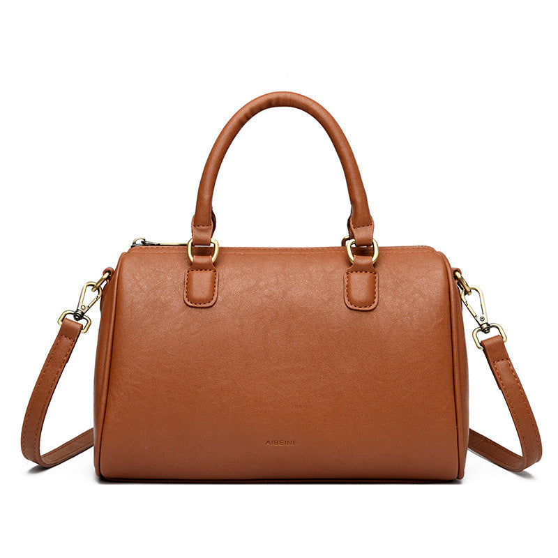 Estate Cylindrical Retro Shoulder Purse