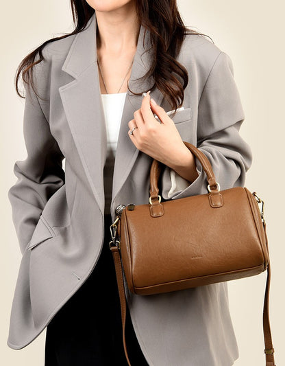 Estate Cylindrical Retro Shoulder Purse