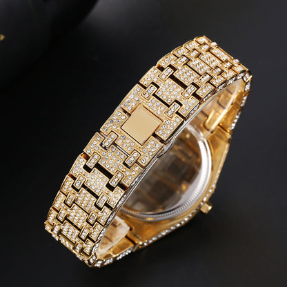 Men's Imperial Ice Hip Hop Full Diamond Timepiece