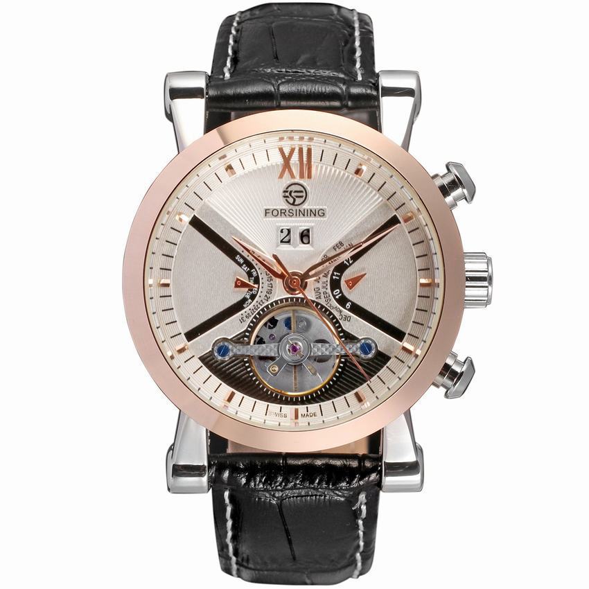 Men's Automatic Flywheel Mechanical Timepiece
