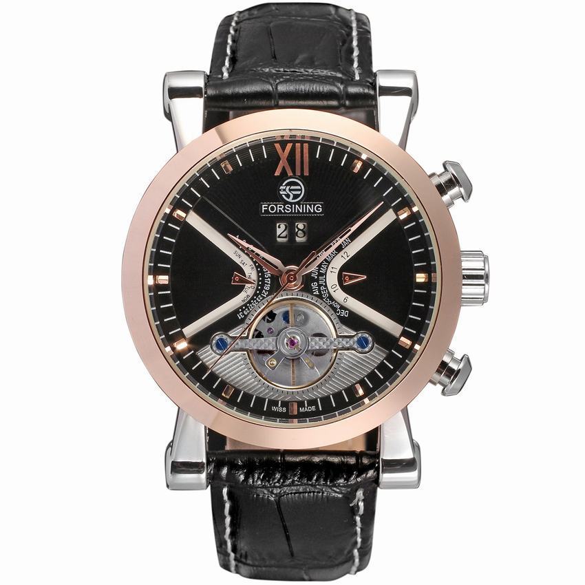 Men's Automatic Flywheel Mechanical Timepiece