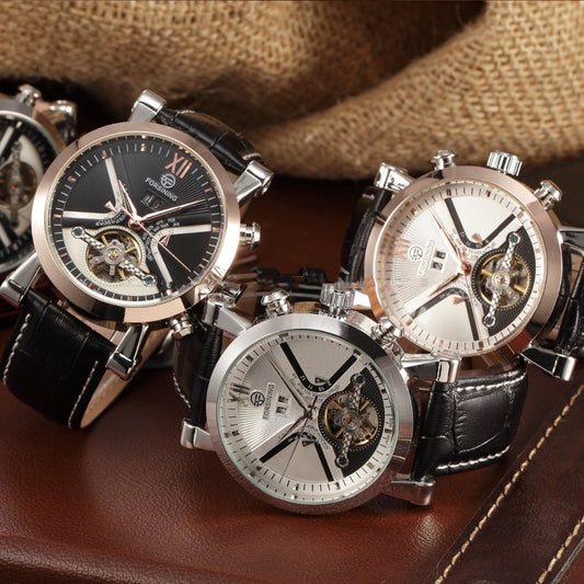 Men's Automatic Flywheel Mechanical Timepiece