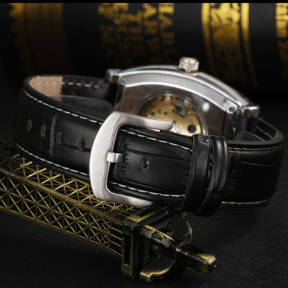 Men's Architectural Square Tourbillon Timepiece