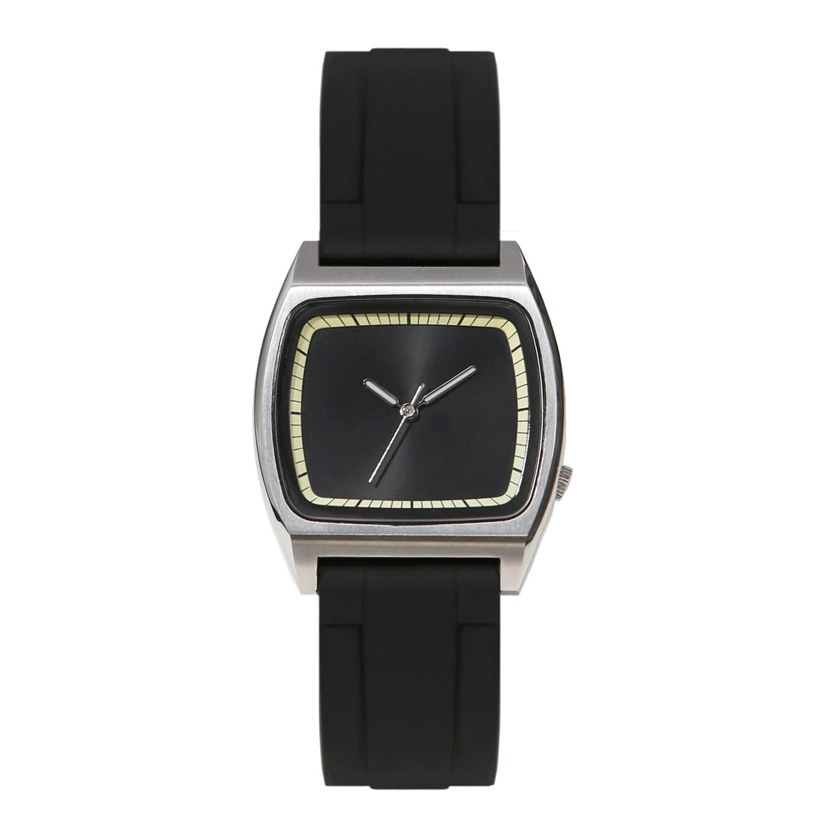 Unisex Minimalist Square Timepiece