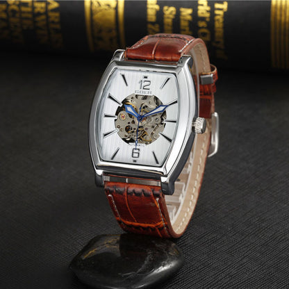 Men's Architectural Square Tourbillon Timepiece