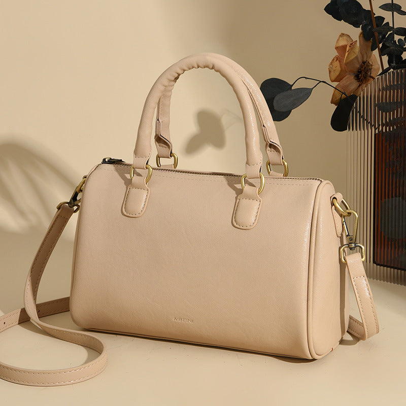 Estate Cylindrical Retro Shoulder Purse