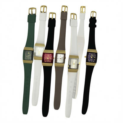 Women's Aviator Quadrate Minimalist Timepiece