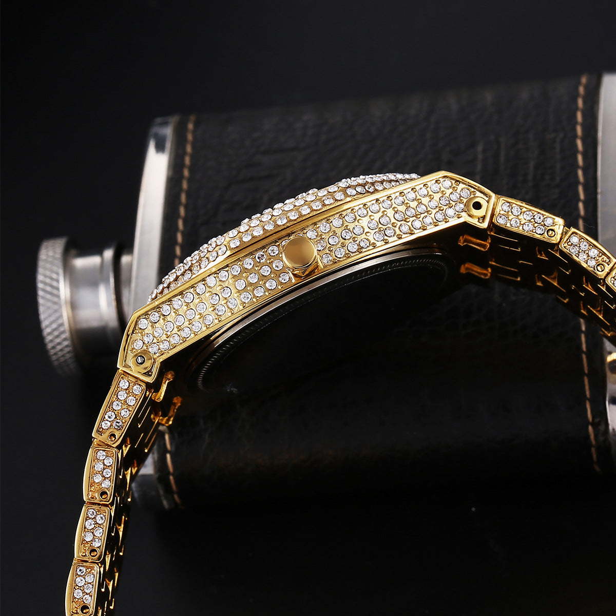 Men's Imperial Ice Hip Hop Full Diamond Timepiece