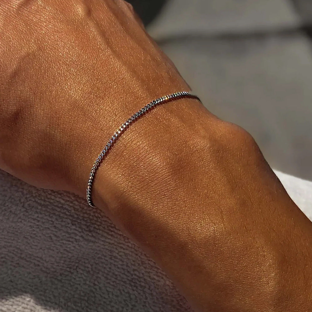 Executive Cuban Link Minimalist Bracelet