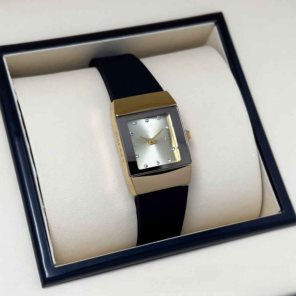 Women's Aviator Quadrate Minimalist Timepiece