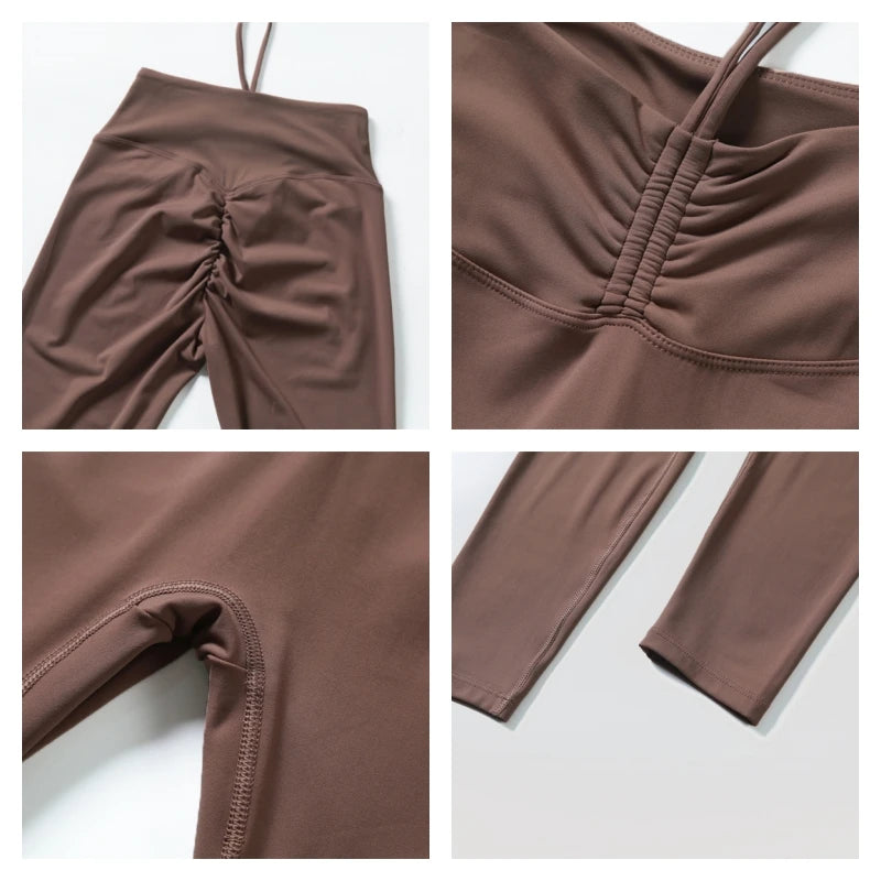 Summer Push-Up High-Compression Yoga Leggings