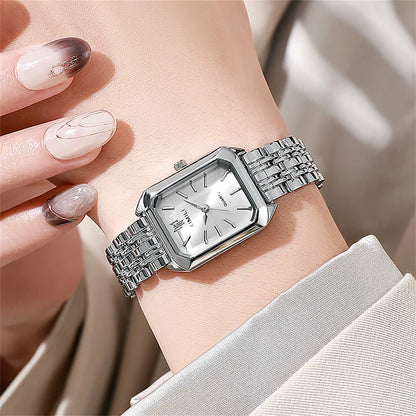 Women's Grand Quadrate Roman Metallic Watch
