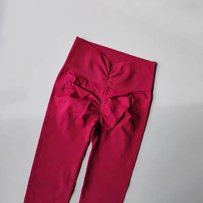 High-Waisted Sculpting Yoga Leggings – Premium Stretch & Breathable Fit