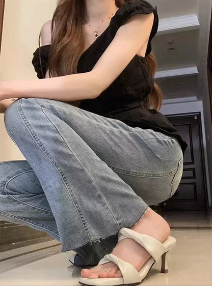 High-Heeled Soft Sole Sandals for Women