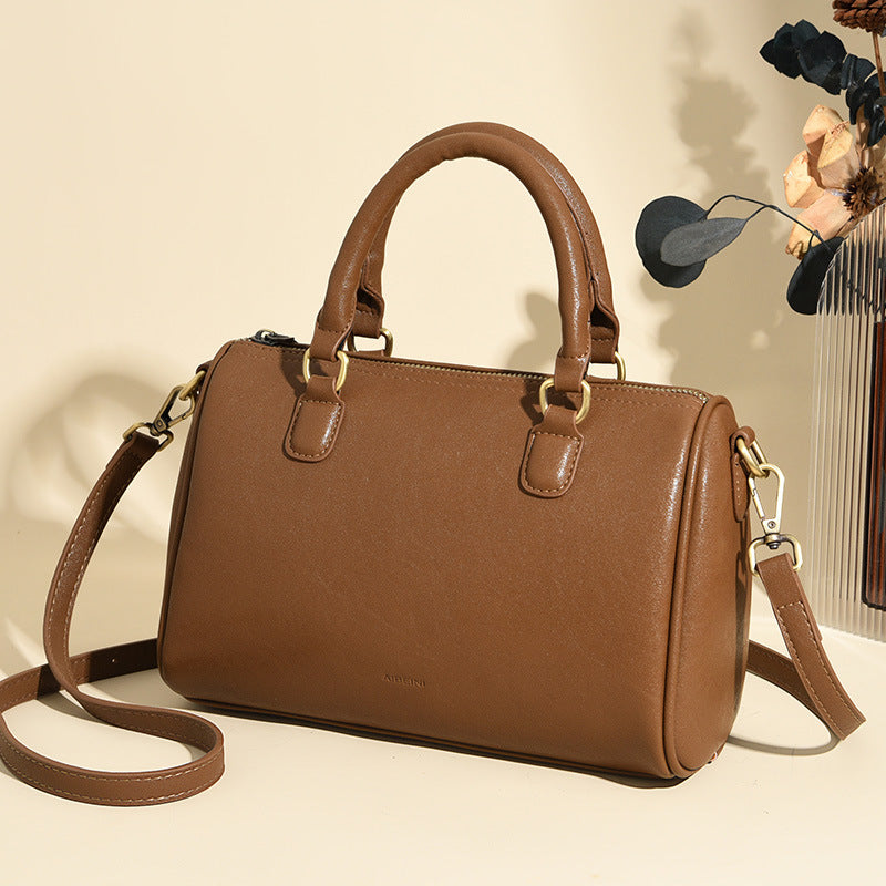 Estate Cylindrical Retro Shoulder Purse