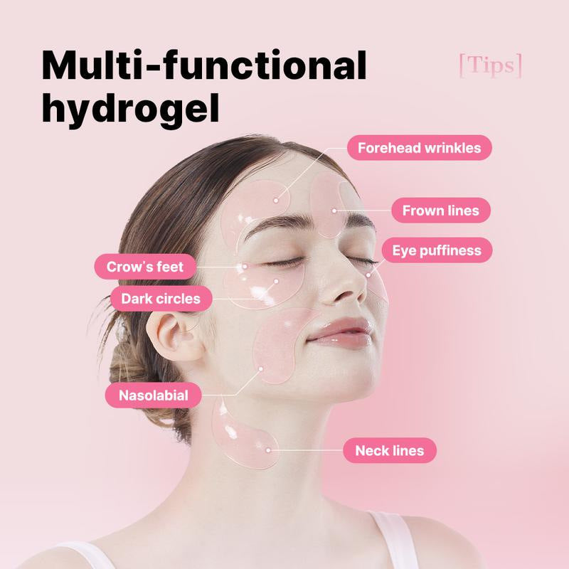 Peptide collagen eye patch