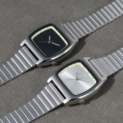 Unisex Minimalist Square Timepiece
