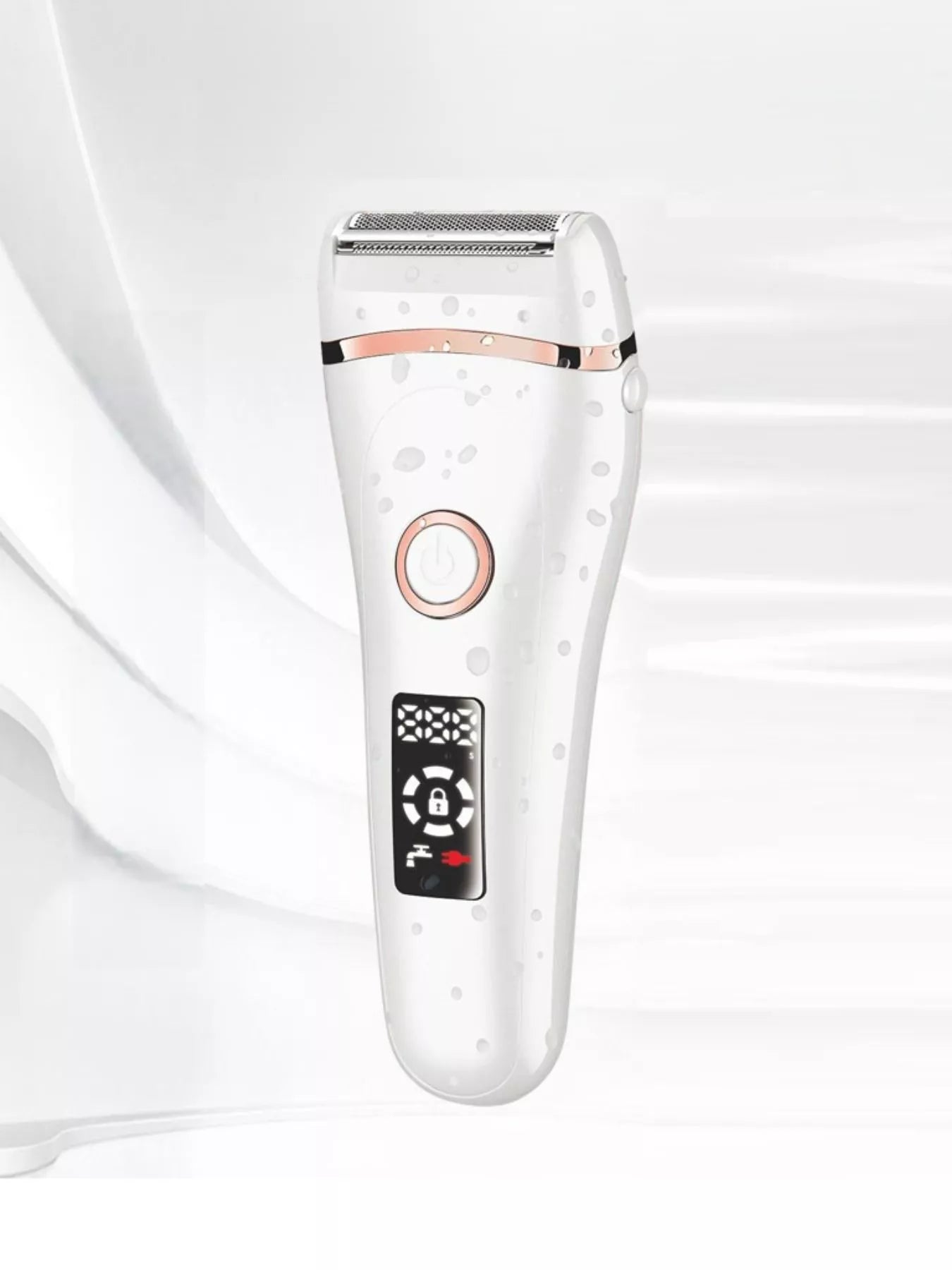 Multifunctional painless electric hair removal device front view