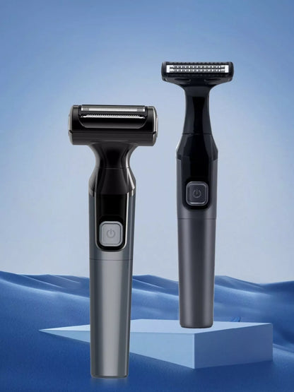 Waterproof portable electric shaver front view