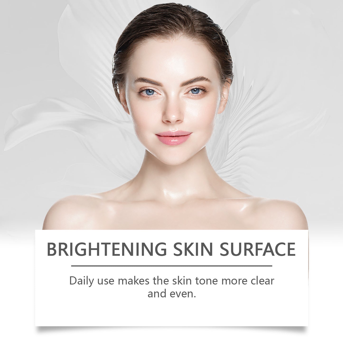 Model applying the hydrating serum for a high-profile, professional-grade morning skincare routine