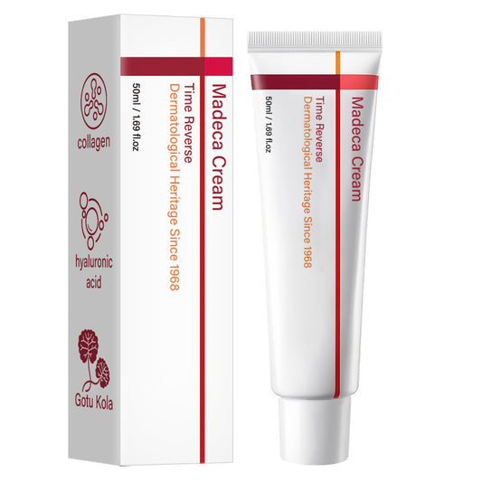 Close-up of the rich, velvety cream texture showcasing its high-standard clinical consistency